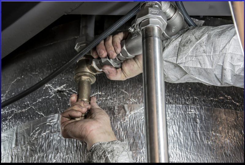Plumbing work