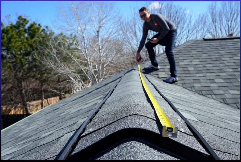 Roofing work